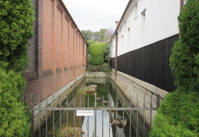 うっかりすると見落としてしまうような小さな遺構ですが、倉敷の歴史を知る貴重な場所。