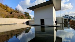 金沢出身の世界的な仏教哲学者の鈴木大拙の博物館