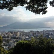 桜島を望む絶景スポット