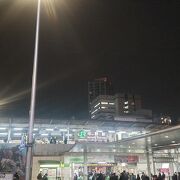 新宿に隣接する人気駅