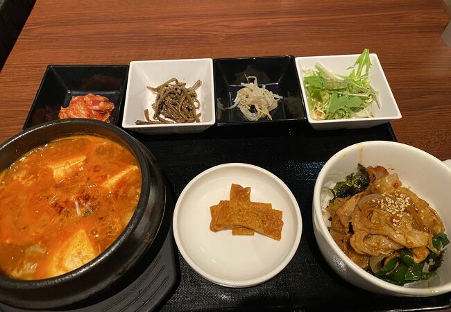 ビックサイトで韓国ランチ