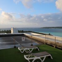 コーラルウィングのスターダストバルコニー。眺望がよい。