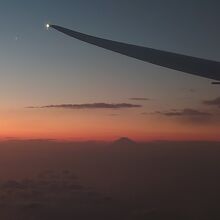 富士山がキレイ