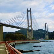 加部島につながる橋