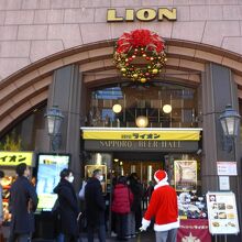 変わらぬ銀座LION　今日は孫と一緒なのでパスしました