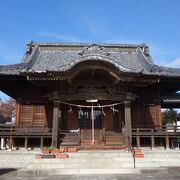 富岡製糸場と上州富岡駅の間にある神社