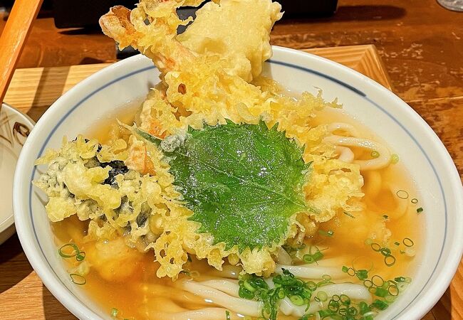 天ぷらうどん