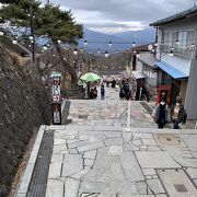 伊香保温泉街のシンボル