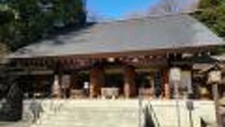 静かな場所です