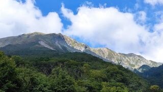 南側は荒々しい