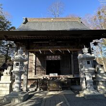 浅間神社の拝殿