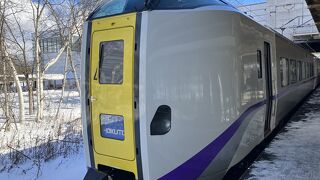 札幌から登別まで１本で移動できます。