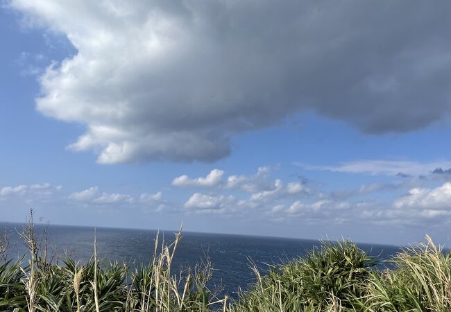 日本最西端。台湾は見えませんでした。