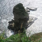 与那国島シンボルの岩