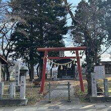 鳥居から拝殿まで