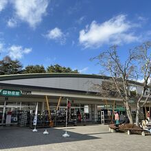 道の駅の物産館