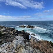 荒々しい海岸