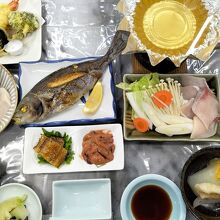 食事　美味しかったです