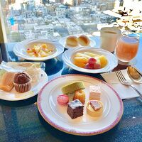 クラブラウンジのアフタヌーンティー