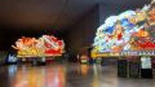 本物が通年で見られます