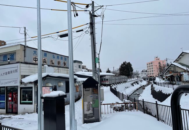 懐かしい雰囲気の地方駅