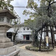 建物の前にオリーブの木があります