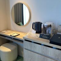 カプセルタイプのコーヒーマシンもあり。