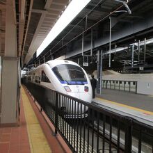 白いボディの素敵な車両