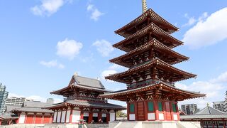 歴史あるお寺で広大