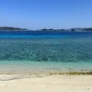 午後がお勧め☆阿嘉島で一番きれいな海が見れるポイントです