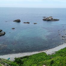 展望台から見た海