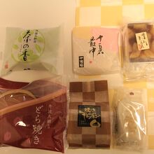 全国旅行支援のクーポンを利用して購入した和菓子