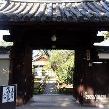 入り口の様子です。