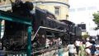 国立科学博物館前に展示されています　