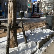 札幌駅を起点とするメインストリート