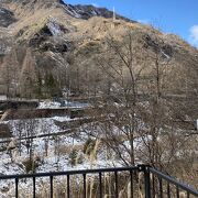 わたらせ渓谷鉄道間藤駅から徒歩１０分