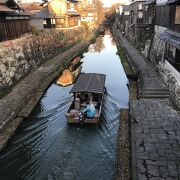 豊臣秀次の居城・八幡城の堀として開削されたもの