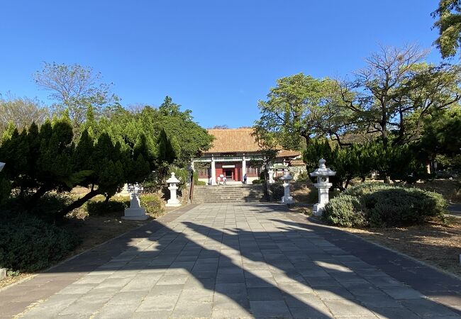 日本時代は高雄神社でした。