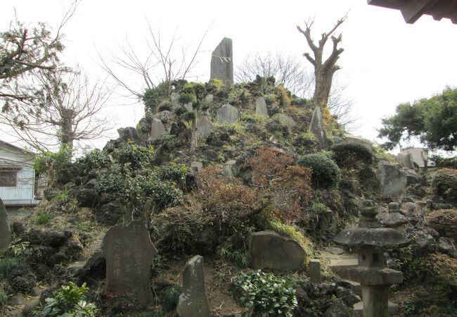 流山散策・城探訪で浅間神社に行きミニ富士登山をして来ました