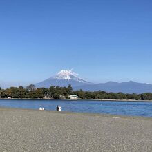 富士山がくっきり