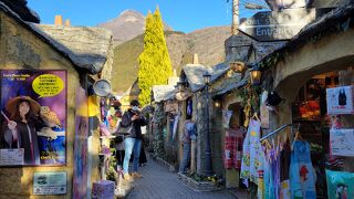 お店が集まった場所