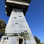 富山港が良く見えた