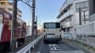 国分寺駅の専用道