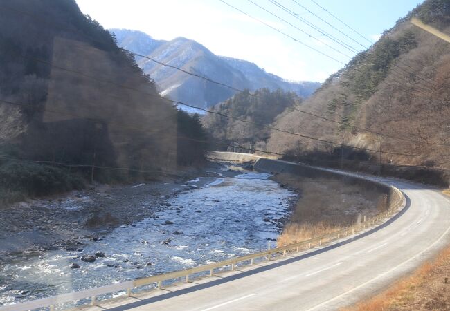 山田線の車窓から