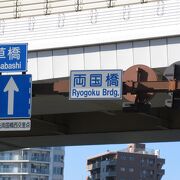 国道14号、隅田川を渡る橋