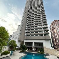 プールから撮影