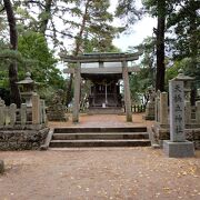 歴史ある神社でした