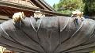 尾山神社内にある庭園