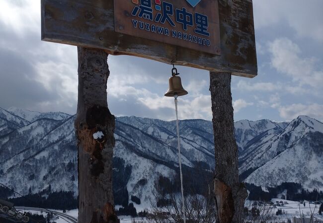 横に広いけど縦が短いスキー場（湯沢中里スキー場）