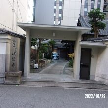 入り口の様子です。